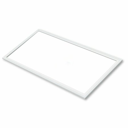 AMERICAN IMAGINATIONS 4 in. x 2 in. White Rectangle LED Flat Panel AI-36999